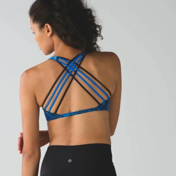 Lululemon Free To Be *WildMini Ziggy Snake Pipe Dream Blue Sapphire Blue - Picture 2 of 10